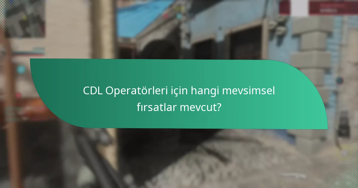 CDL Operatörü Promo Kodları nasıl kullanılır?