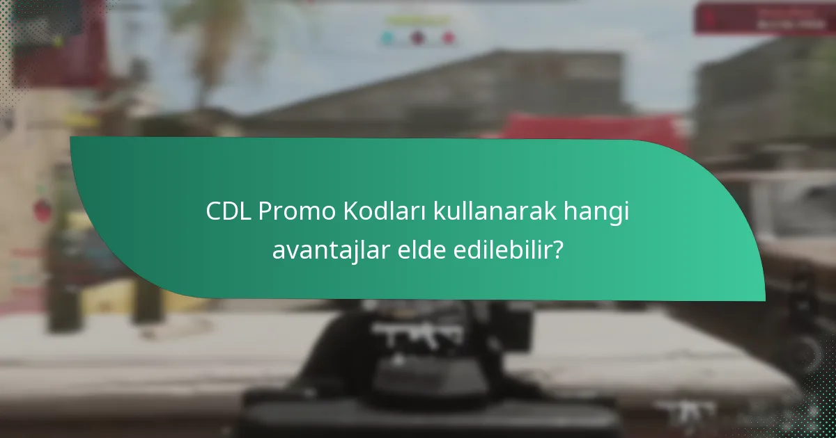 CDL Promo Kodları ile hangi ek parçalar açılabilir?
