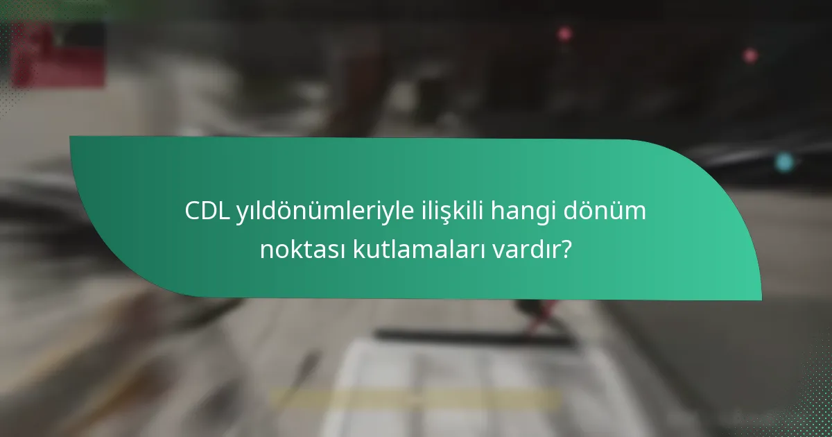 CDL başarılarını anımsatan hangi miras ürünleri vardır?
