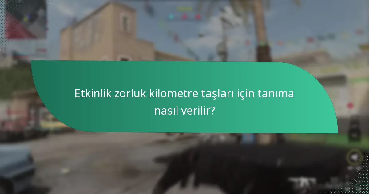 Etkinliklerde önemli başarıları ne oluşturur?