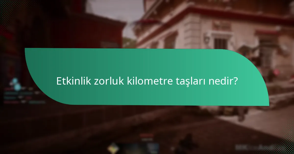 Etkinlik zorluk kilometre taşları için tanıma nasıl verilir?