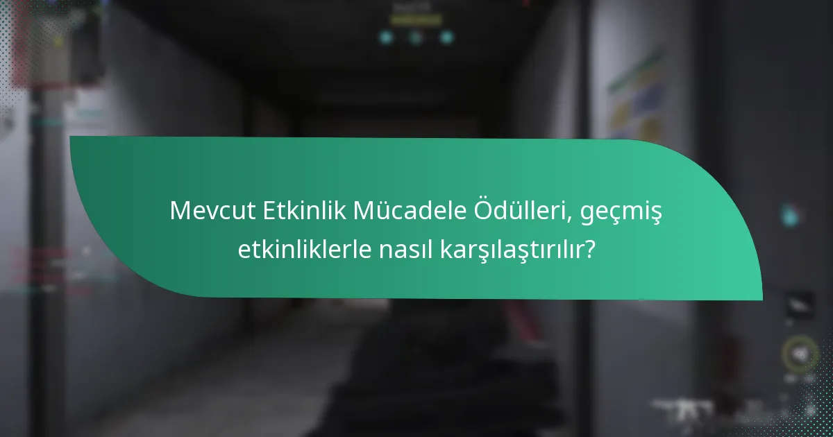Etkinlik Mücadele Ödülleri’nde hangi özel ekipmanlar bulunmaktadır?