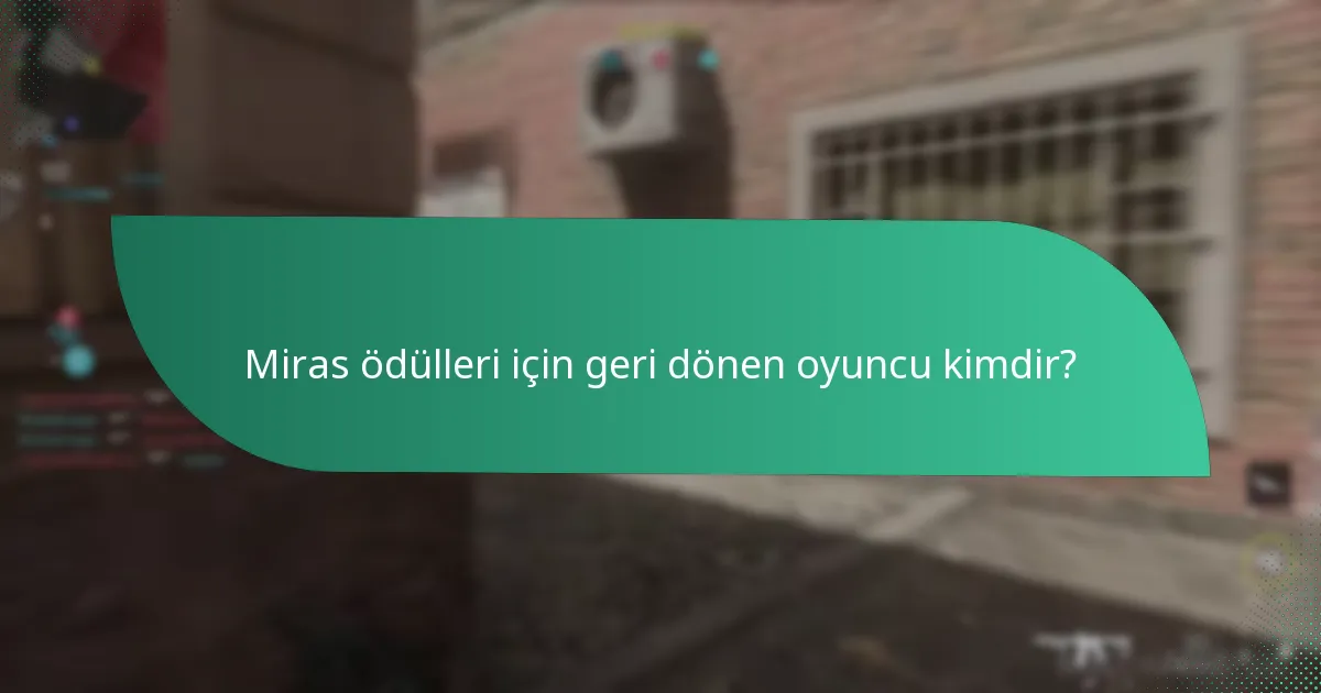 Oyuncular Savaş Passı Miras Ödüllerini nasıl talep edebilir?